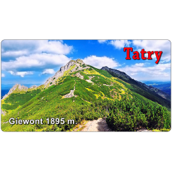 Magnes 98x53 mm TATRY - GIEWONT 1895 m.